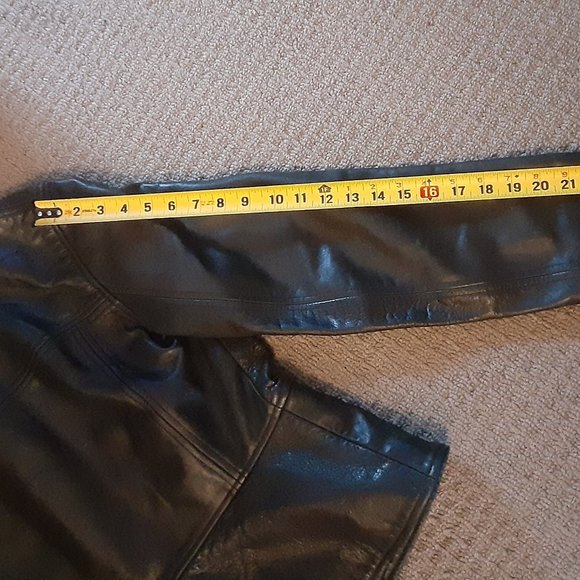 Rudsak Genuine Leather Black Jacket. S/M- Excellent Condition - Picture 10 of 12